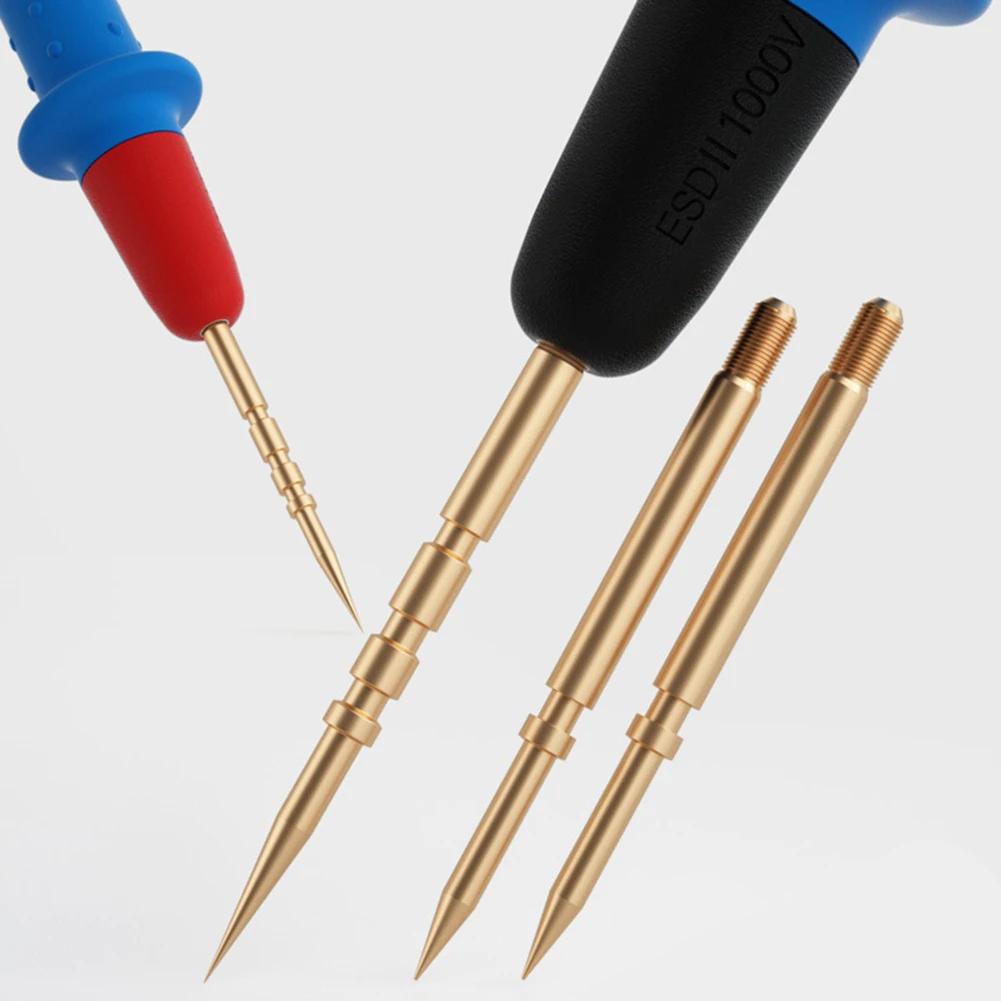 For Electronic Testing Black And Red Multimeter Test Probes Digital Multimeter Accessories Heat-Resistant Design For Multimeters