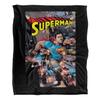 Superman Action One Silky Supersoft Blanket