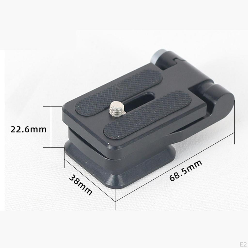 Быстросъемная площадка для камеры Замена Премиум 1/4 винт Прочная Легкая установка Аксессуар Высокий