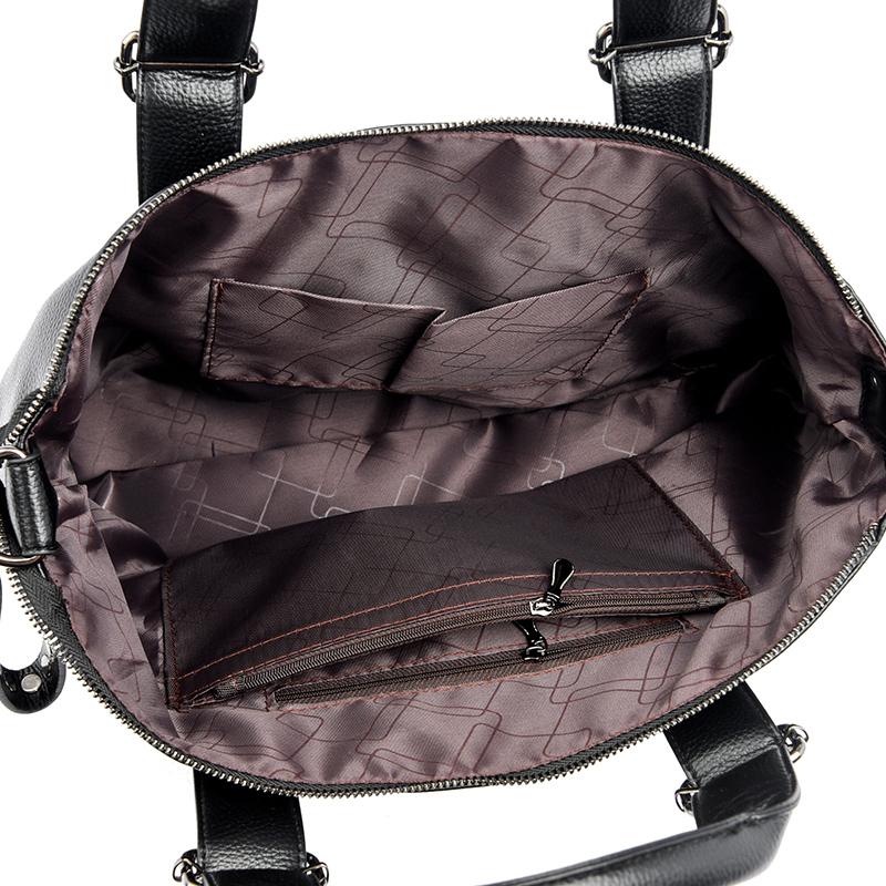 Soft Leather Shoulder Bag for Women Crossbody Bags Large Capacity Luxury Brand Designer Casual Bag