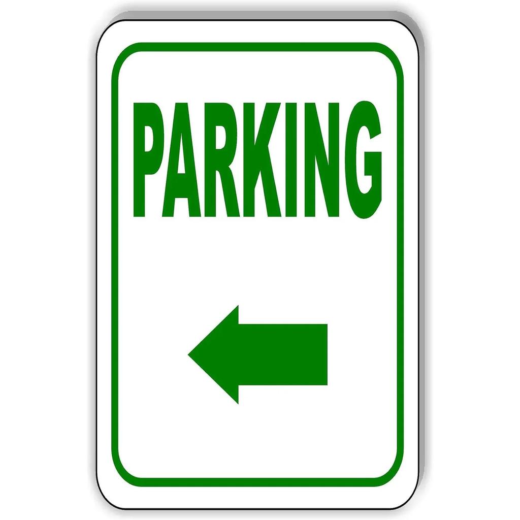 Vintage No Parking Anytime Metal Tin Signs Posters Plaque Iron Painting Decoration for Garage Outdoors Home Club Bar Wall Decor