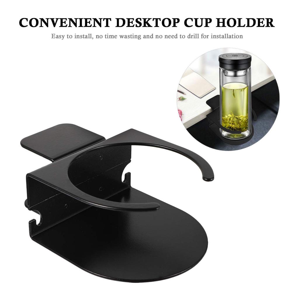 TOYMYTOY Drink Holder with Cup Durable and Convenient Storage Drink Can Be Stored Under a Desk Clip, Holder, Holder,