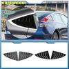 Car Rear Window Shutter Cover Trim Window Louver Side Vent Trim Sport Style For Tesla Model 3 2017-2025 Accessories