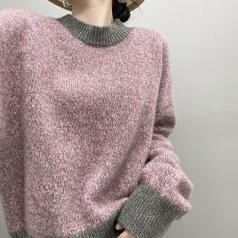 Женский свитер Qinghe 100% чистый кашемир - Ультрамягкий роскошный зимний пуловер