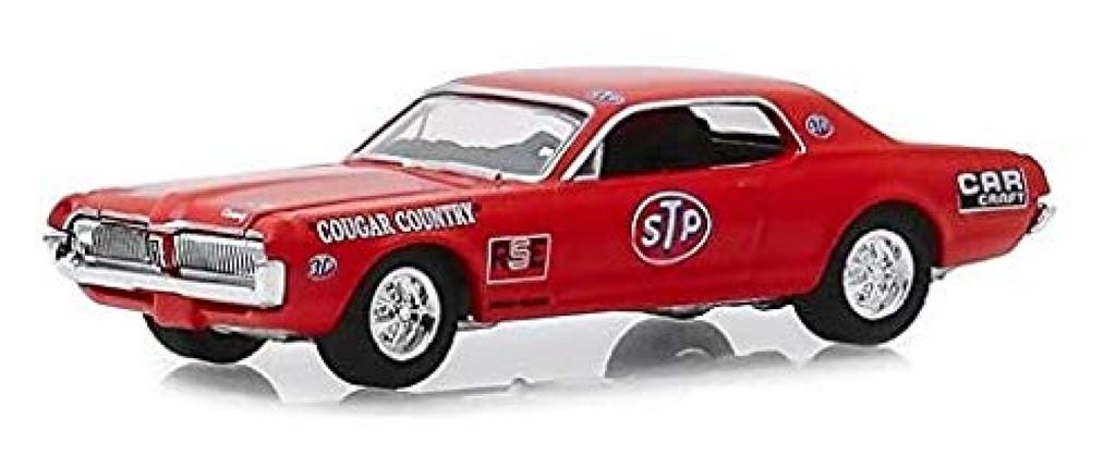 Greenlight Running On Empty Series 9 1967 Mercury Cougar STP Cougar Country Scale 41090-C 164