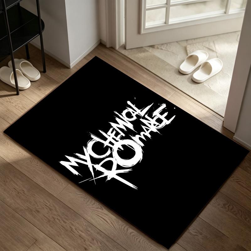 My Chemical Romance A rug suitable for office chair areas living rooms and computer desks perfect for home offices and an ideal holiday gift