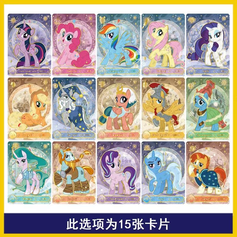 Genuine My Little Pony Card Friendship Eternal 6 7 8 Huiyue Series SC SLR SGR UR Cute Princess Anime Collectible Cards Toy