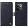 YIKATU YK-007 For Realme GT 6 5G Case Litchi Grain Leather Phone Cover Magnetic Clasps Full Protection