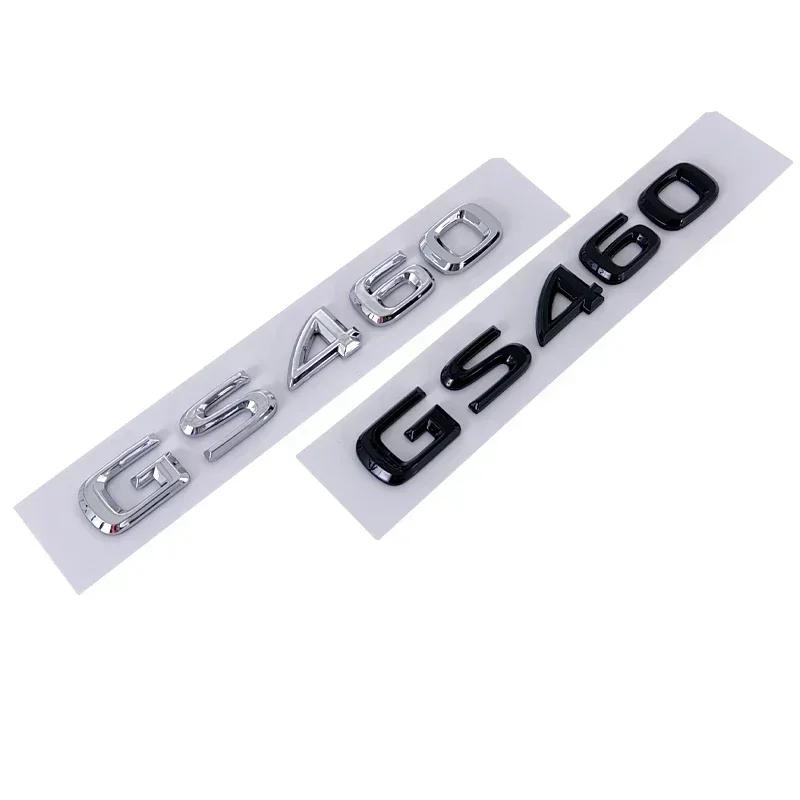 FDL4 ABS Car Body Letter Sticker Decal Rear Trunk Badge Emblem Accessories for Lexus GS300 GS350 GS430 GS460 GS400