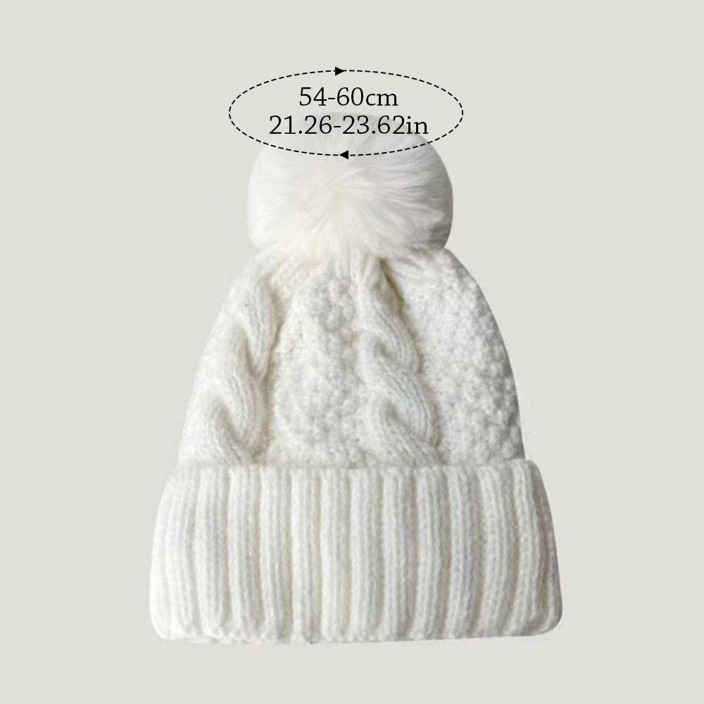 Keep Warm Knitted Cap Ear Protection Beanie Hats Outdoor Winter Hat for Men Women