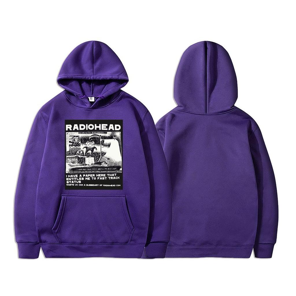 Radiohead Arctic Monkeys Hooded Sweater Fashion Hoodie Tees Tops Rock Boy Camastas Hombre Hombre