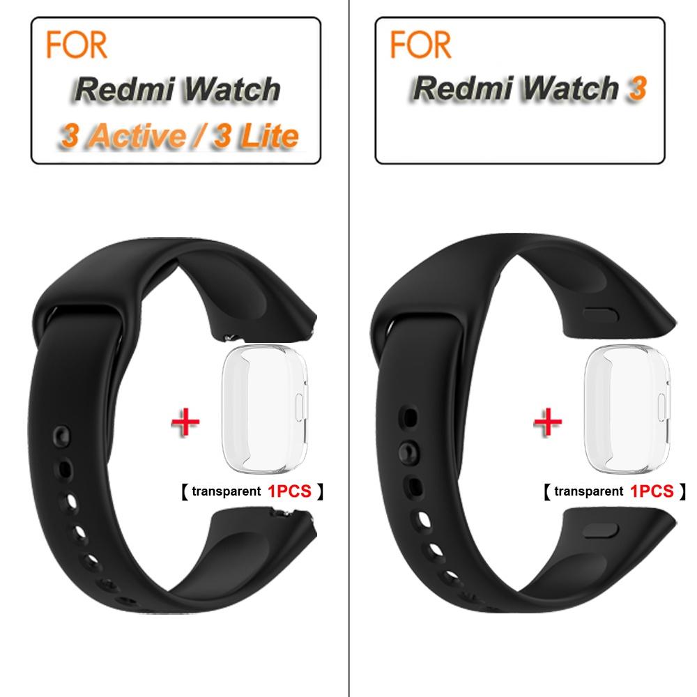 Ремешок для часов Xiaomi Redmi Watch 3 Active/Lite, сменный силиконовый ремешок для Xiaomi Redmi Watch 3, браслет Correa