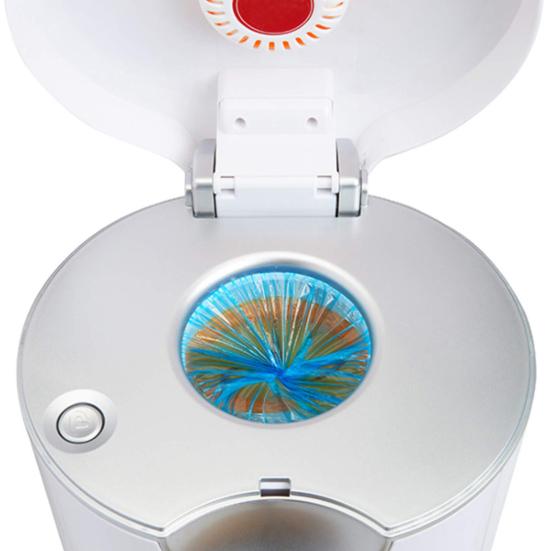 8Pcs Trash Bags Baby Breeze Diaper Pail Refill Bags Odor Absorbing PE Material Large Capacity Diaper Bin Trash Bags