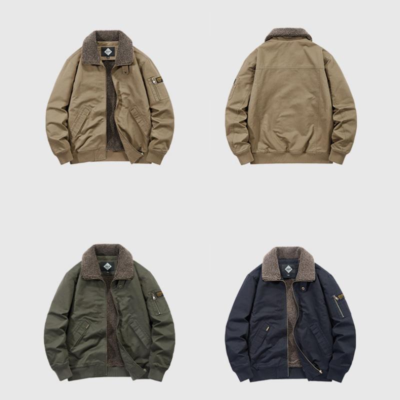 Зимняя модная куртка с отложным воротником, мужская куртка-бомбер, мужская ветровка, утепленные куртки, пальто, мужская одежда, повседневная куртка для инструментов