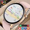 2024 NFC Smart Watch Women 390*390 Screen GPS Movement Track Sport Watches Women Magnetic Charging Bluetooth Call ECG Smartwatch