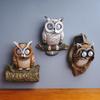 Retro Store Door Sign Hanging Welcome To Owl Decoration Courtyard Solar Lighting Landscaping Decoration Ornaments
