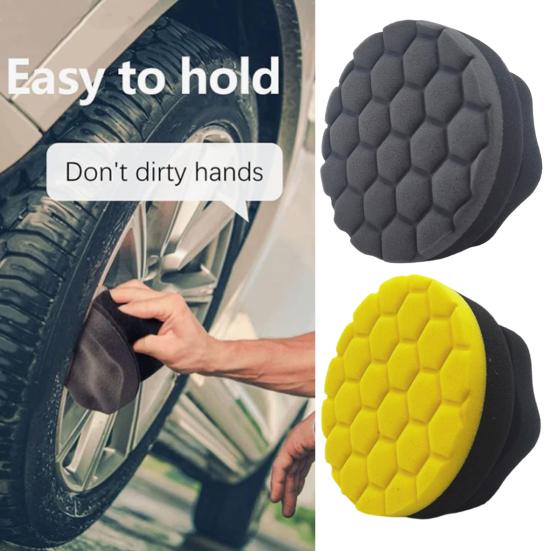 Car Waxing Sponge Hexagonal Pattern Design Efficient Heat Dissipation Car Wax
