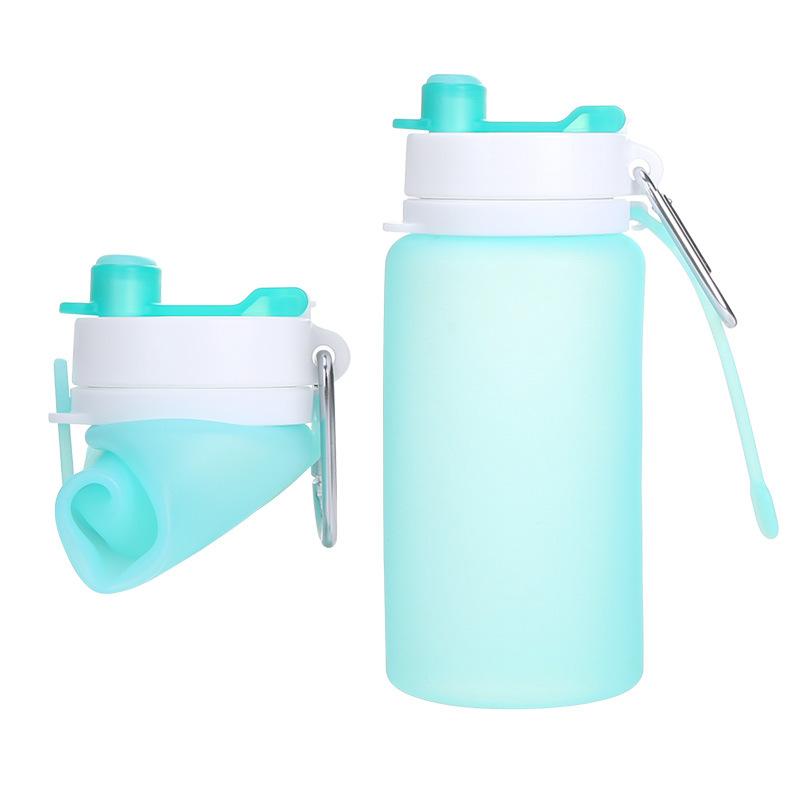 Spacious Travel Pot Silk Screen Outdoor Use Athletic Water Cup Portable Internet Celebrity Water Bottle Folding Kettle Cup