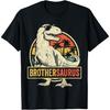 Brothersaurus Ти-рекс Динозавр Брат Завр Семейная парная футболка