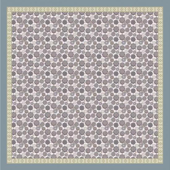 110*110см Принт Шаль Оверсайз Повязка на голову Платок Банданы для волос для сна Большая Квадратная Шаль на лето с ощущением хлопка