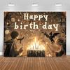 Hogwarts Magic Academy Theme Birthday Party Decoration Harry Potter Kids Gift Backdrop Baby Shower Supplies Photography Props