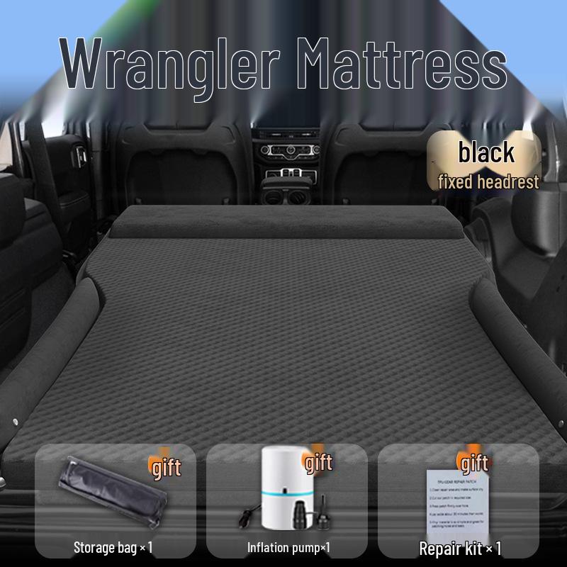 Надувной матрас для автомобиля Jeep Wrangler: Надувной матрас в багажник и на заднее сиденье для сна