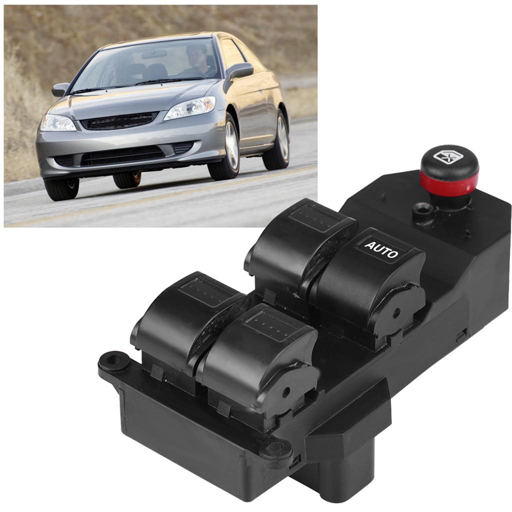 RHD Переключатель стеклоподъемника со стороны водителя с правым рулем для Civic 20012005 35760S9AG042