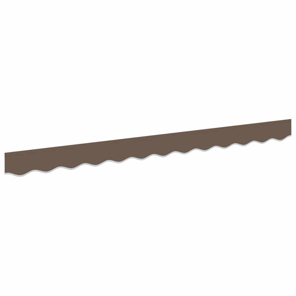 Awning Valance Replacement Taupe 236 x 20 cm Polyester