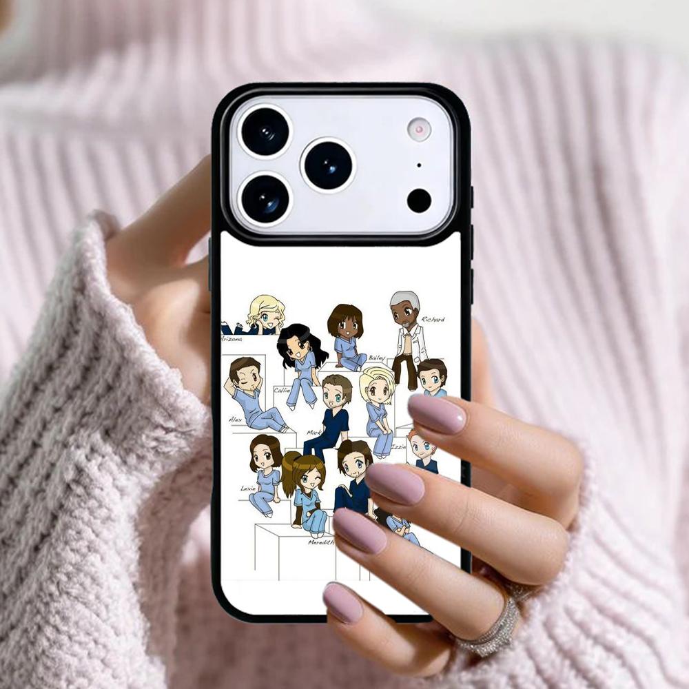 Американский сериал Анатомия страсти Чехол для телефона Apple iPhone 17 Air 16E 15 14 Plus 13 12 11 Pro Max Mini Funda Чехол