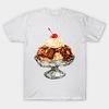 T Shirt Women Ice Cream Sundae Harajuku Print Kawaii Tshirt Summer Short Sleeve Female T-Shirt Top Tee