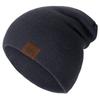 1 Pcs Unisex Beanie Hat Casual Beanie For Men & Women Warm Soft Knitted Hat Stylish Plain Daily Winter Hat