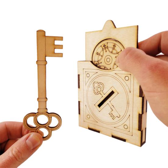 Деревянная игрушка для фокусов, винтажная игрушка-головоломка для фокусов, портативный набор реквизита для фокусов, подарок для детей и взрослых, любителей головоломок