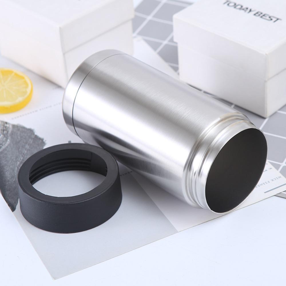 Двустенный изолированный охладитель для пива из нержавеющей стали, охладитель для банок колы, держатель для холодных пивных бутылок, для улицы