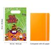 40pcs Halloween Gift Plastic Gift Tote Candy Party Pumpkin Spider Element Colorful Packaging Plastic