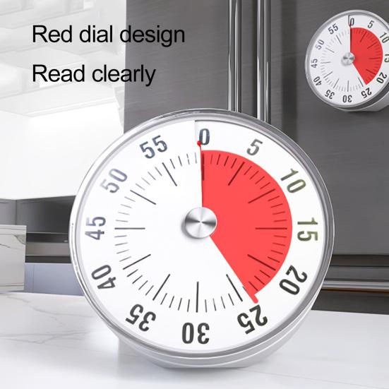Кухонный таймер для приготовления пищи Высокоточный шеф-поварской таймер с магнитным механическим настольным таймером обратного отсчета