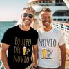 Испанская команда Evg Future Groom Man футболка Single Farewell Tees свадебный топ смешная пивная мальчишник вечеринка футболка одежда на День отца