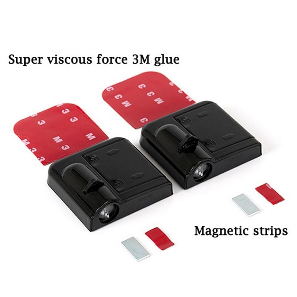 Беспроводная дверь автомобиля украсить узор светодиодная лампа приветствия лазерный свет лампы