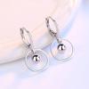Серьги, модные одинаковые женские простые индивидуальные универсальные серьги, милые темпераментные серьги высокого качества