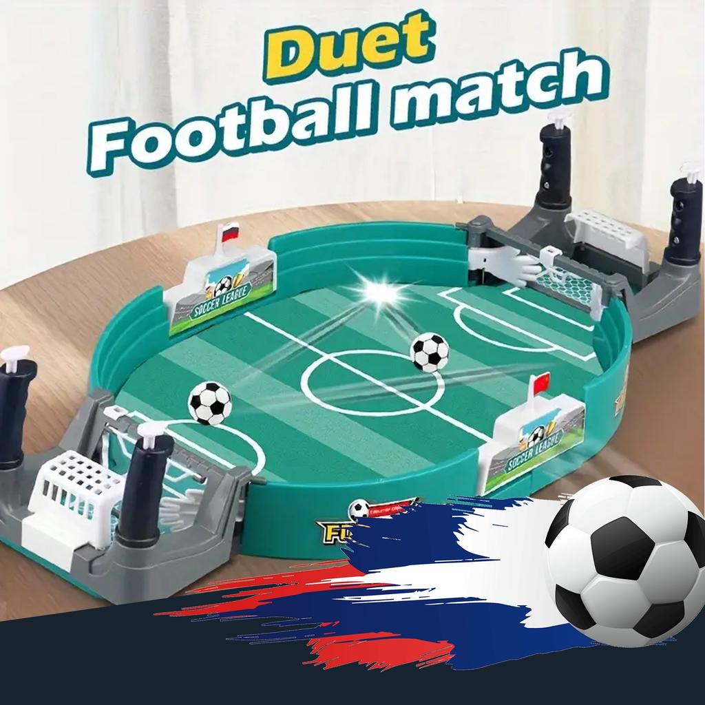 Necessary For Family Gatherings, Kid's Table Football Two-player Battle Table, Educational Board Game Football Two-player Game, Two-person Toy Gift
