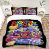 3Pcs Digital Circus Bedding Sets For All Sizes New 3D Printed Bed Cover Comforter Duvet Cover Pillowcase Bedroom Decoration