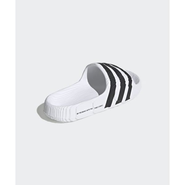 adidas Adilette 22 Slide белые черные унисекс кроссовки Cloud-White Core-Black IF3668