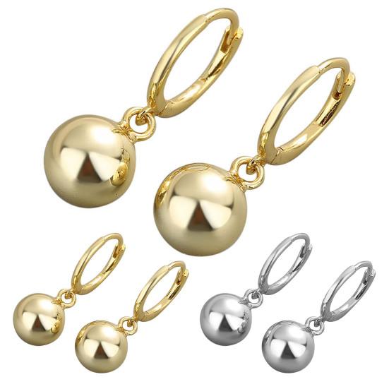 Шикарные женские серьги-кольца, безопасные для прочной гладкой кожи