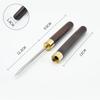 Ice Pick With Cover Stainless Steel Ice Pick with Wooden Handle Kitchen Icepick Bartender Breaking Ice Tool