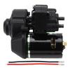 RC Transmission Gear Box Black Low Noise Strong Magnetic Force with 27T Brush Motor for Axial 110