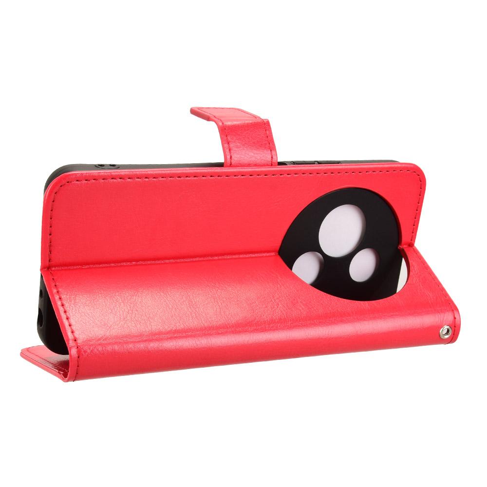 Для TCL 605 4G/60 SE Чехол Текстура Crazy Horse PU Кожа Чехол-бумажник для телефона с ремешком на запястье