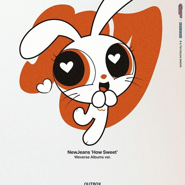 Альбом NEWJEANS - [How Sweet] WEVERSE