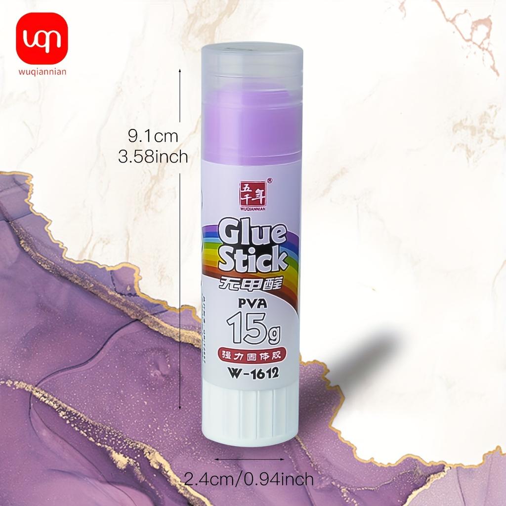Wqn-2/5pcs Multi-color Solid Adhesive 15g Strong Solid Quick-drying Methanol-free Diy Art Tools And School Office Supplies