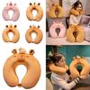 Children Neck Pillow Cartoon Animal Memory Foam Travel Pillow KIds Neck Support for Travel Pillow