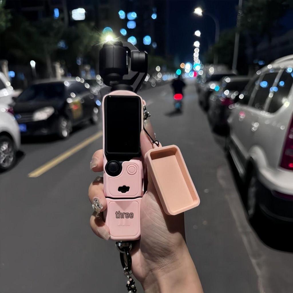 Мягкий силиконовый защитный чехол для DJI OSMO Pocket3 - Пылезащитная крышка для объектива и подвеса