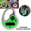 Mosquito Repeller Ultrasonic Anti-moustique Solar Charging Portable Smooth Lightweight Effective Outdoor Fishing Camping Mosquito Repellent Tool